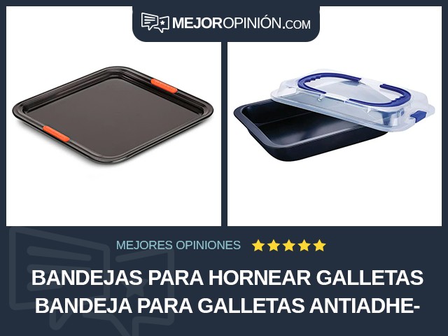 Bandejas para hornear galletas Bandeja para galletas Antiadherente