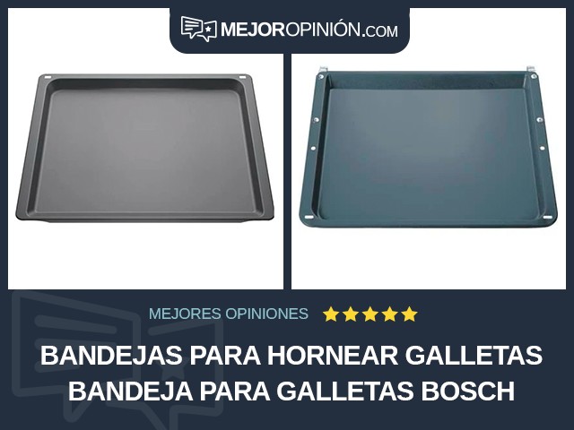 Bandejas para hornear galletas Bandeja para galletas Bosch