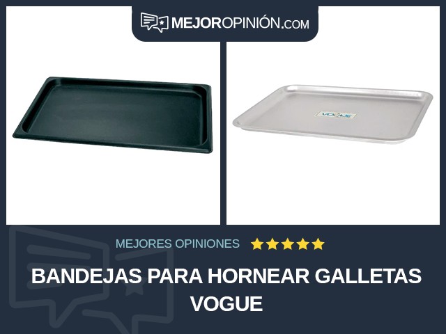 Bandejas para hornear galletas Vogue