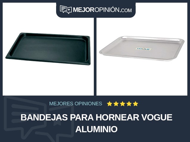 Bandejas para hornear Vogue Aluminio