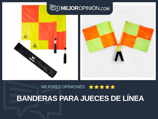 Banderas para jueces de línea