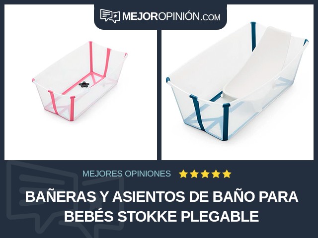 Bañeras y asientos de baño para bebés Stokke Plegable