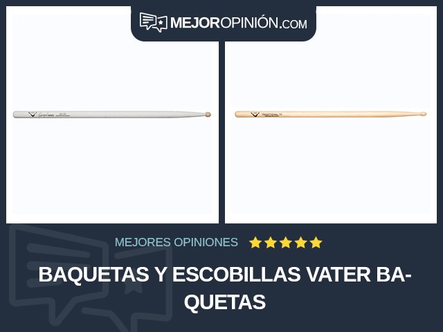 Baquetas y escobillas Vater Baquetas