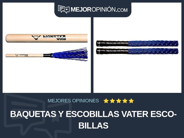 Baquetas y escobillas Vater Escobillas