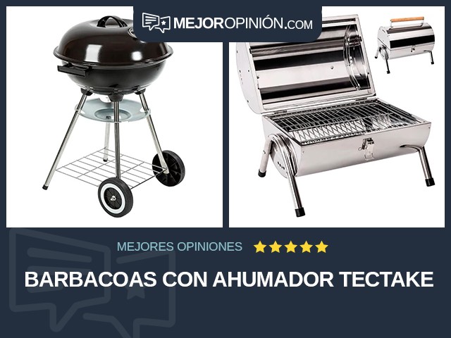 Barbacoas Con ahumador TecTake