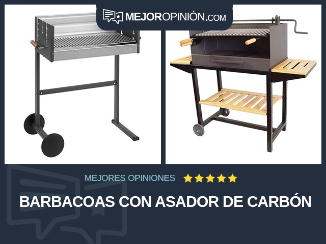 Barbacoas Con asador De carbón