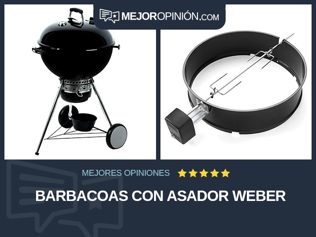 Barbacoas Con asador Weber