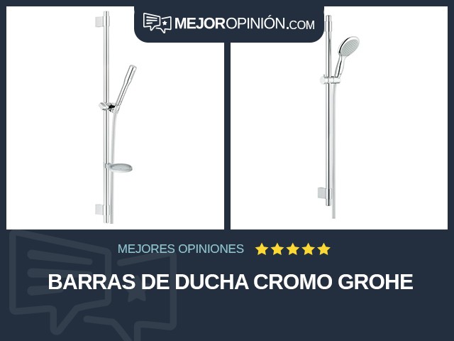 Barras de ducha Cromo GROHE