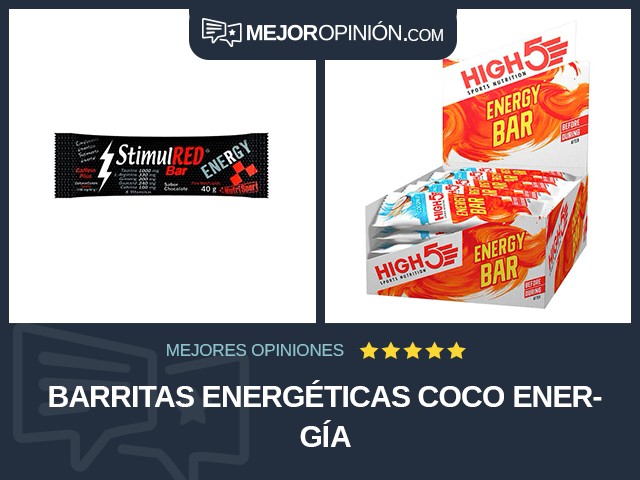 Barritas energéticas Coco Energía