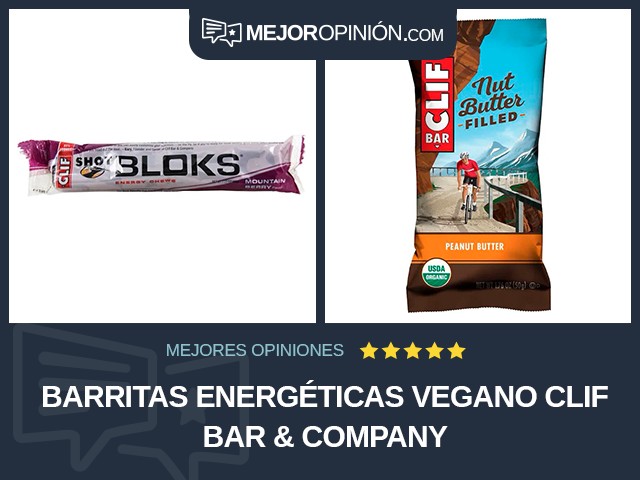 Barritas energéticas Vegano Clif Bar & Company