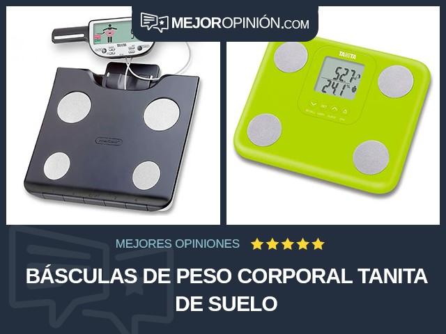 Básculas de peso corporal Tanita De suelo