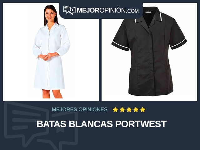 Batas blancas Portwest