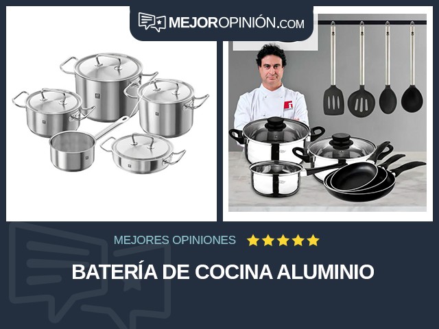 Batería de cocina Aluminio