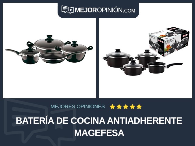 Batería de cocina Antiadherente Magefesa