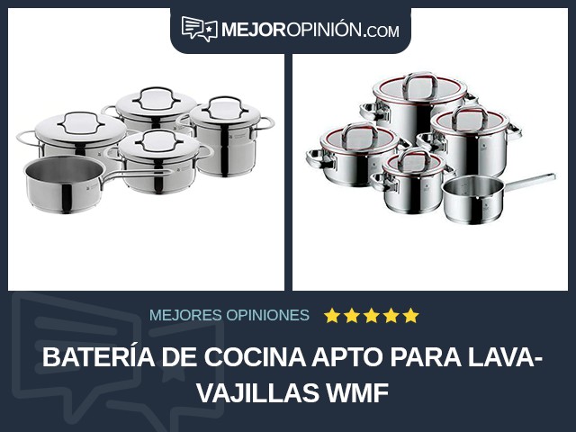 Batería de cocina Apto para lavavajillas WMF