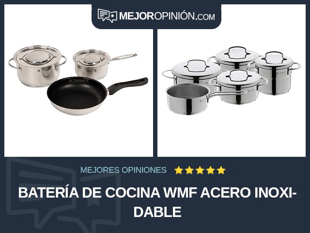 Batería de cocina WMF Acero inoxidable