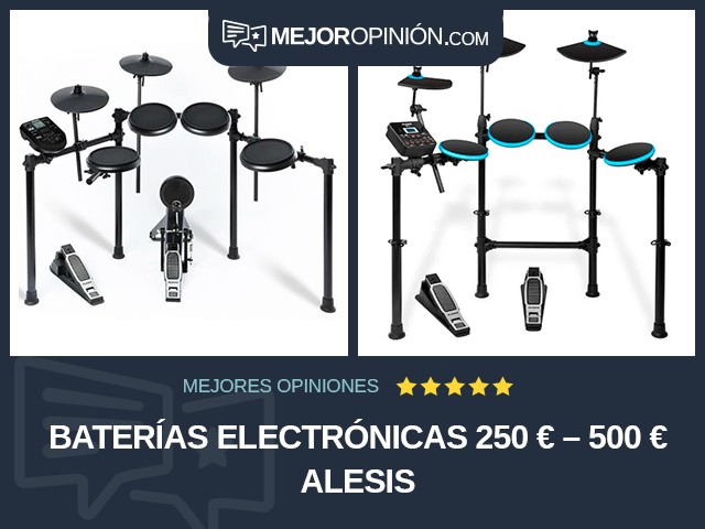 Baterías electrónicas 250 € – 500 € Alesis