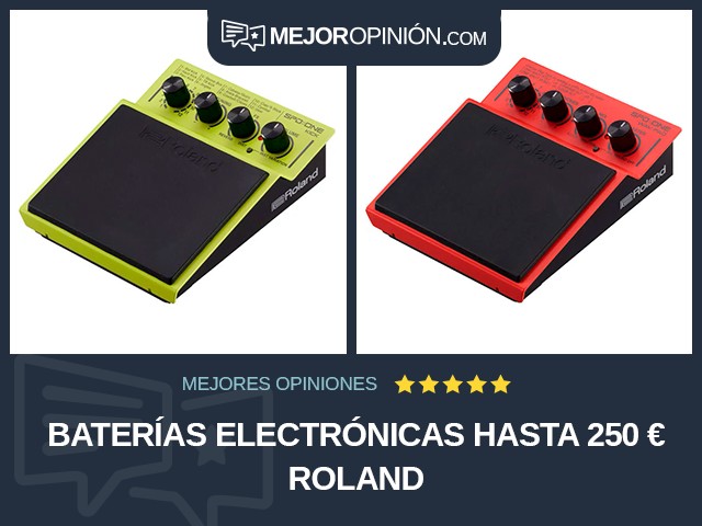 Baterías electrónicas Hasta 250 € Roland