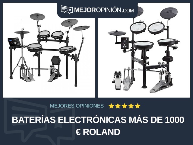 Baterías electrónicas Más de 1000 € Roland