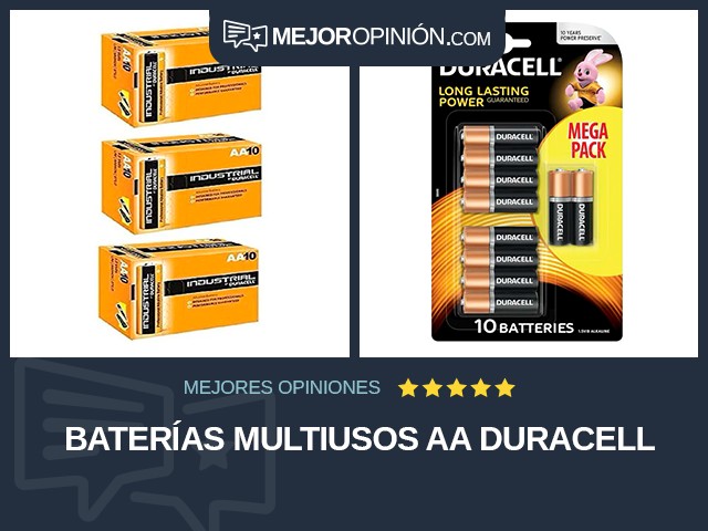 Baterías multiusos AA Duracell