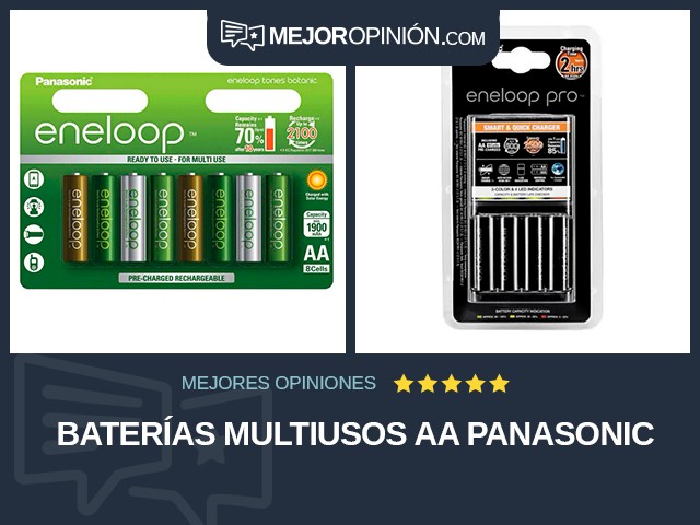 Baterías multiusos AA Panasonic