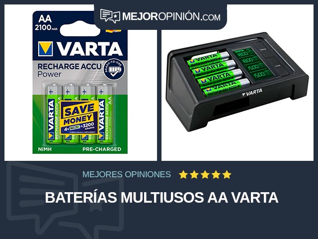 Baterías multiusos AA Varta