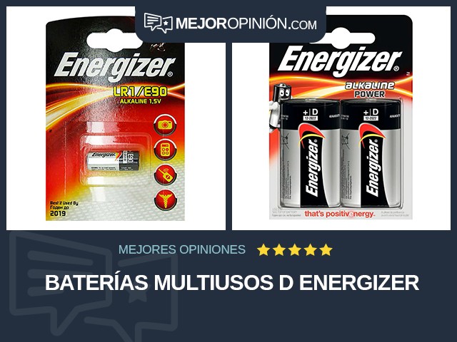 Baterías multiusos D Energizer