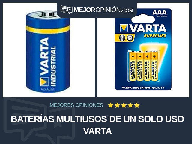 Baterías multiusos De un solo uso Varta