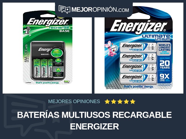 Baterías multiusos Recargable Energizer