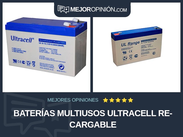 Baterías multiusos Ultracell Recargable