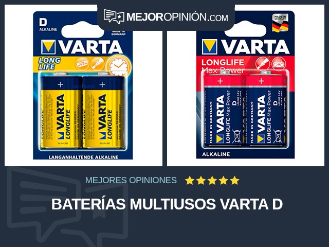 Baterías multiusos Varta D