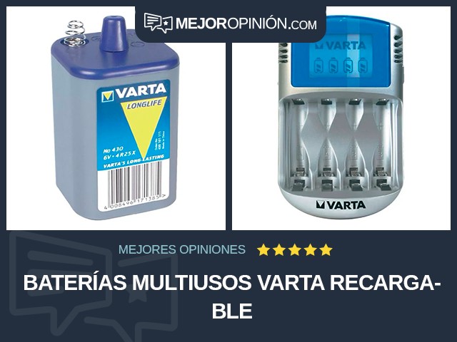 Baterías multiusos Varta Recargable