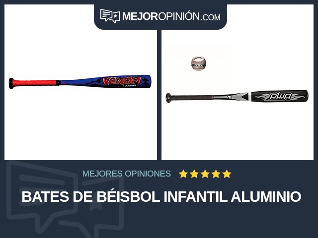 Bates de béisbol Infantil Aluminio