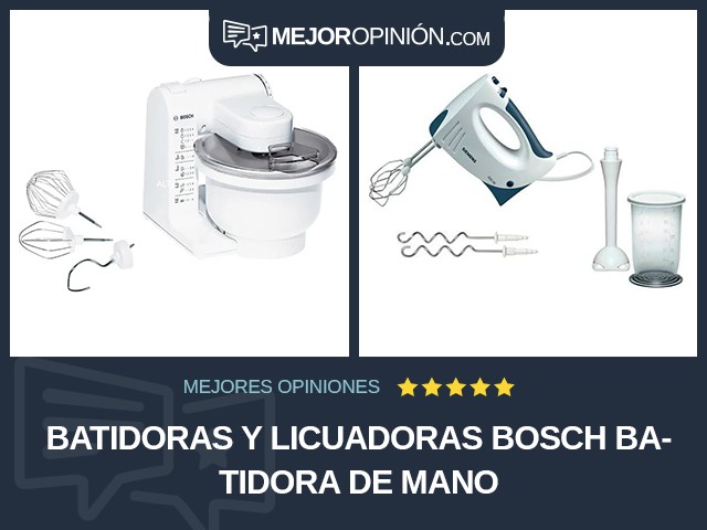 Batidoras y licuadoras Bosch Batidora de mano