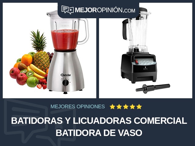 Batidoras y licuadoras Comercial Batidora de vaso