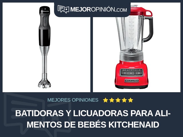 Batidoras y licuadoras Para alimentos de bebés KitchenAid