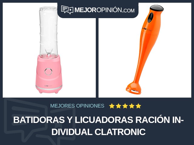 Batidoras y licuadoras Ración individual Clatronic