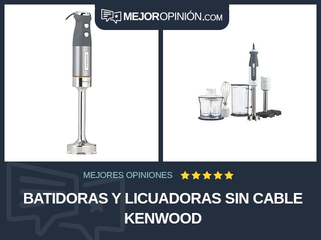 Batidoras y licuadoras Sin cable Kenwood