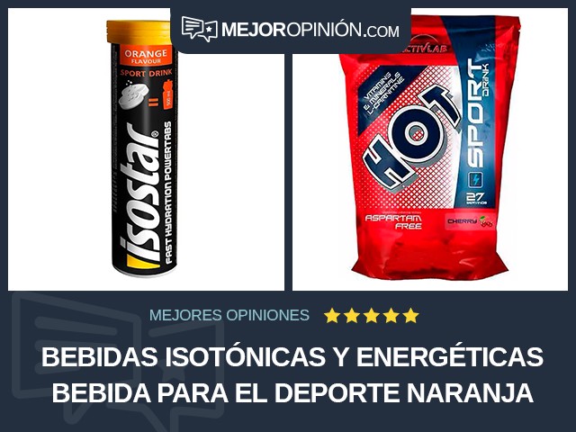 Bebidas isotónicas y energéticas Bebida para el deporte Naranja