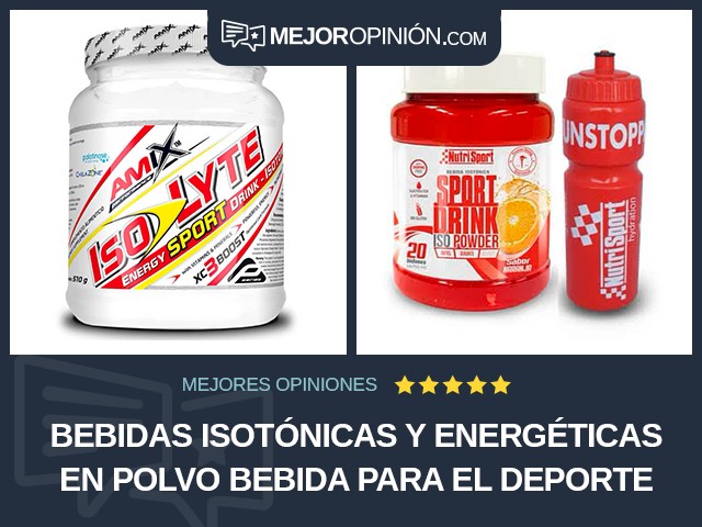 Bebidas isotónicas y energéticas En polvo Bebida para el deporte