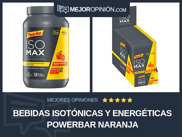 Bebidas isotónicas y energéticas PowerBar Naranja