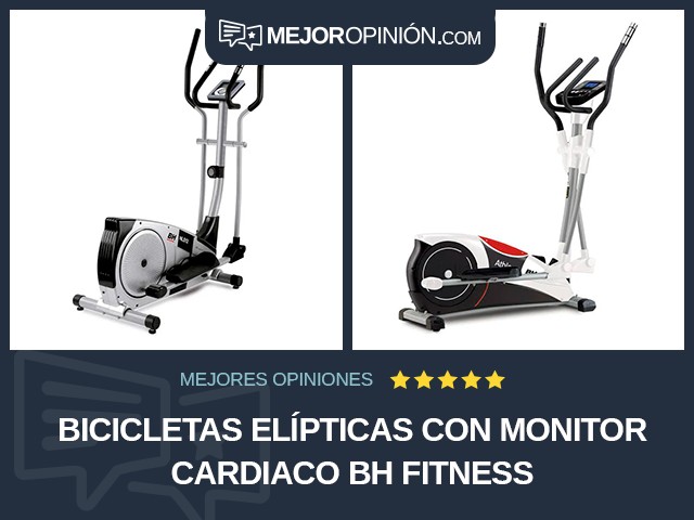 Bicicletas elípticas Con monitor cardiaco BH Fitness