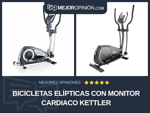 Bicicletas elípticas Con monitor cardiaco KETTLER