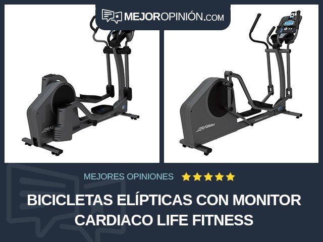 Bicicletas elípticas Con monitor cardiaco Life Fitness