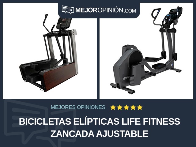 Bicicletas elípticas Life Fitness Zancada ajustable