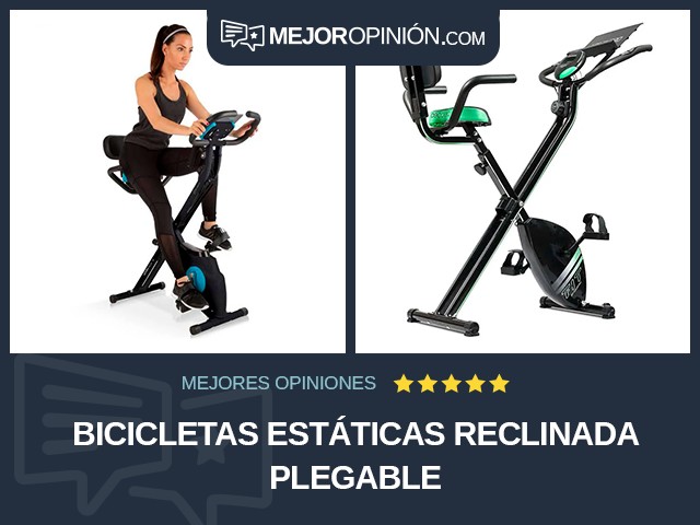 Bicicletas estáticas Reclinada Plegable