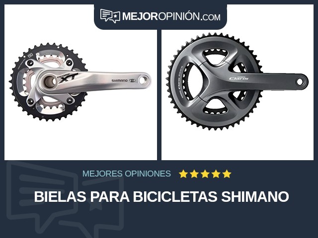 Bielas para bicicletas Shimano