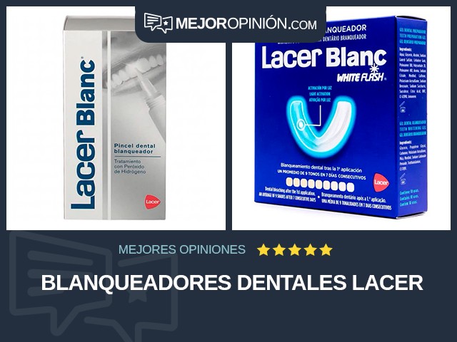 Blanqueadores dentales Lacer