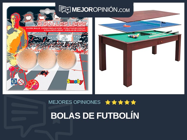 Bolas de futbolín