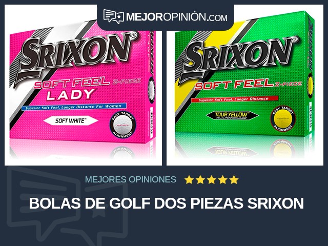 Bolas de golf Dos piezas Srixon